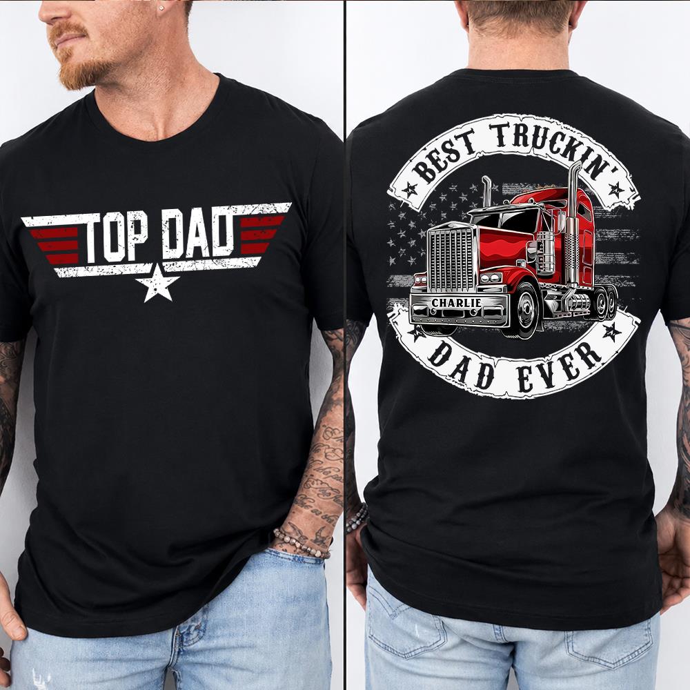 America Driver Dad Custom Shirt, Gift For Dad, Grandpa L0411 Hv01