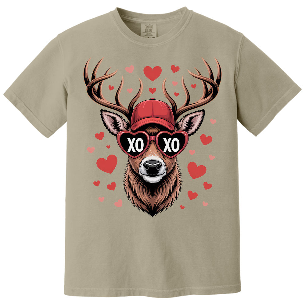Personalized Retro Valentines Hunting Shirt, Deer Hunter Valentine Shirt Gift T24