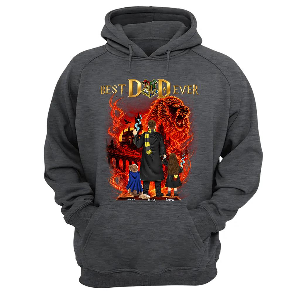 Custom Best Dad Ever Shirt, Gift For Dad, Father's Day L0411 Nh00