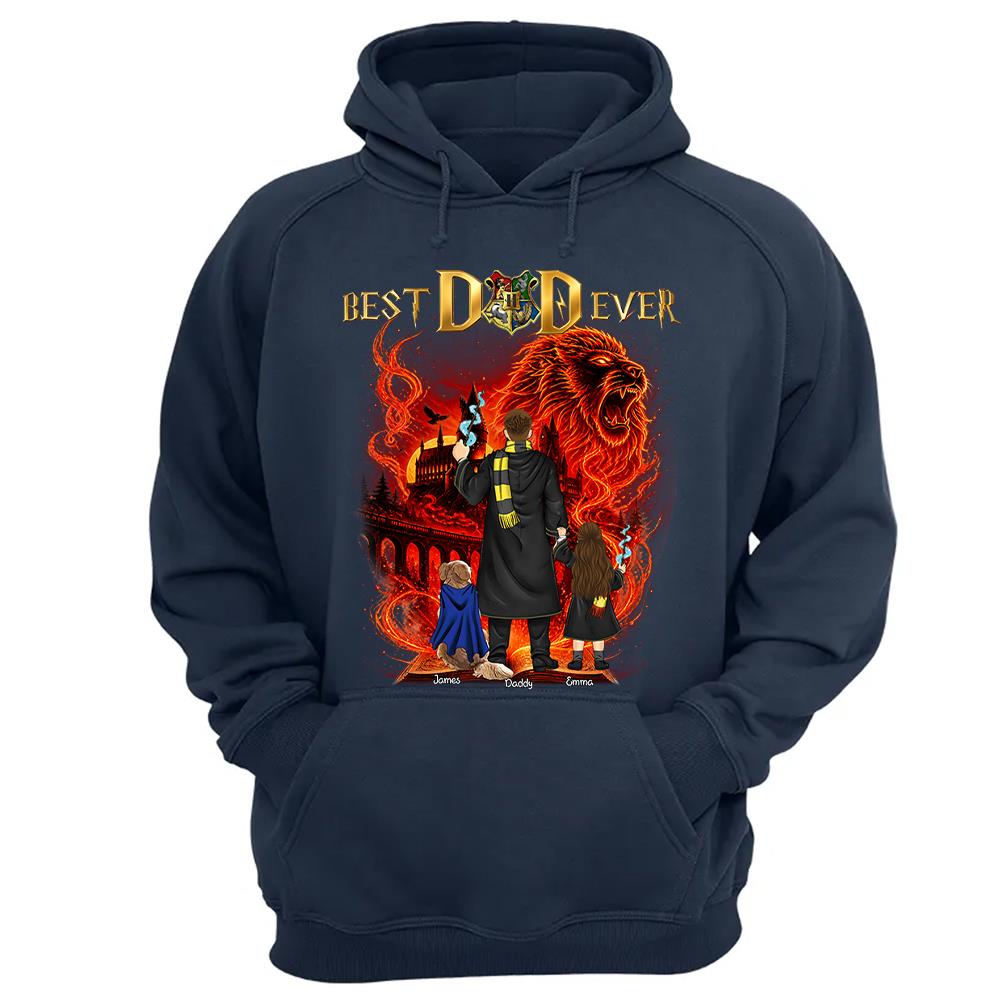 Custom Best Dad Ever Shirt, Gift For Dad, Father's Day L0411 Nh00