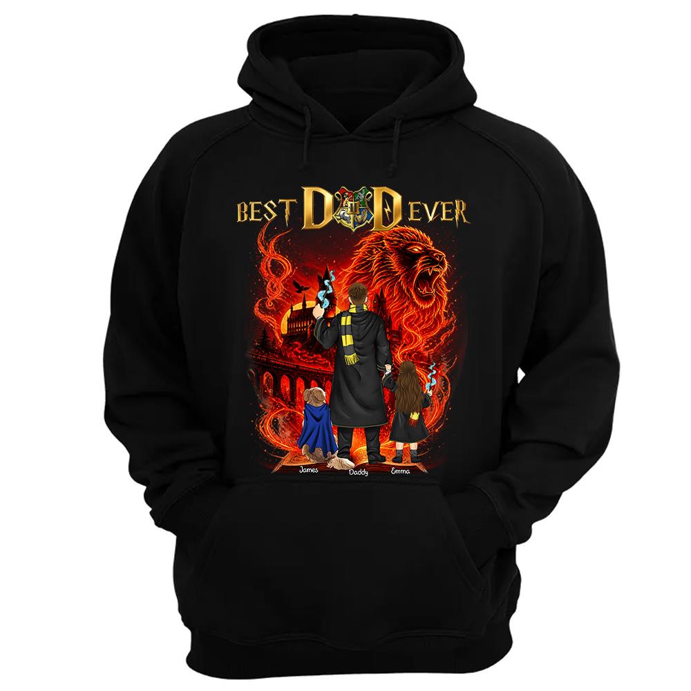 Custom Best Dad Ever Shirt, Gift For Dad, Father's Day L0411 Nh00