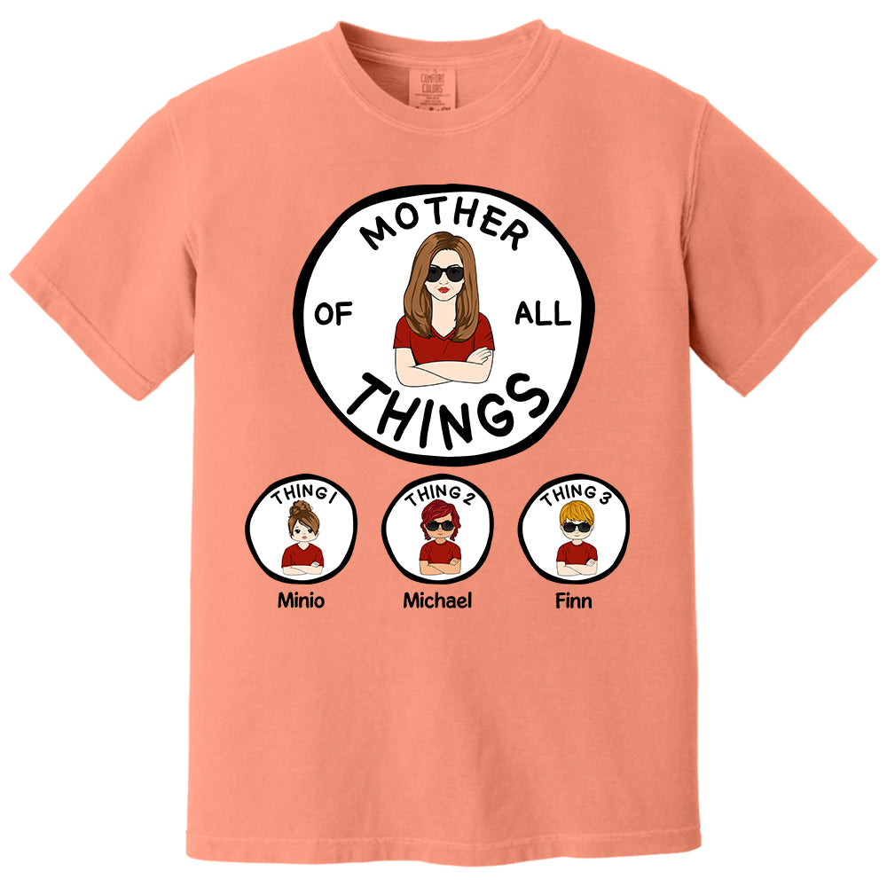 Grandma Of All Things Personalized Shirt - Mother's Day, Birthday Gift For Mom Li29