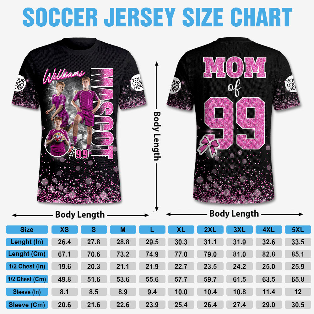 Custom Photo Soccer Game Day Soccer  Jersey Gift For Soccer Lovers Vr2 NA02