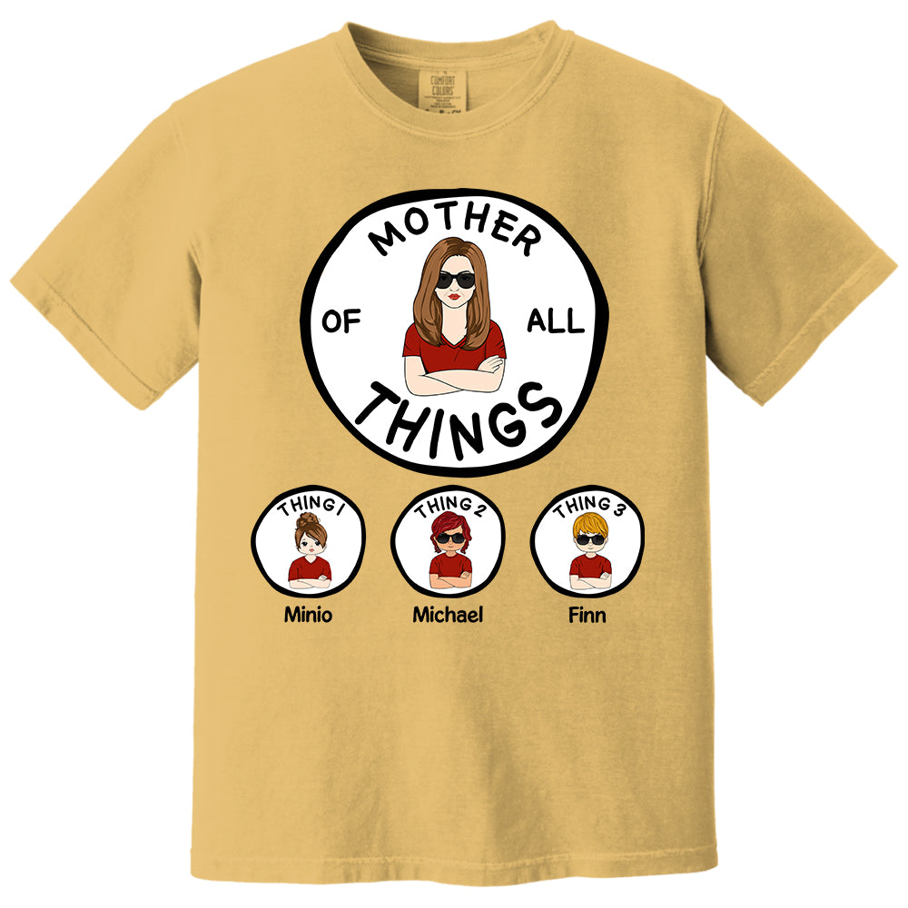 Grandma Of All Things Personalized Shirt - Mother's Day, Birthday Gift For Mom Li29