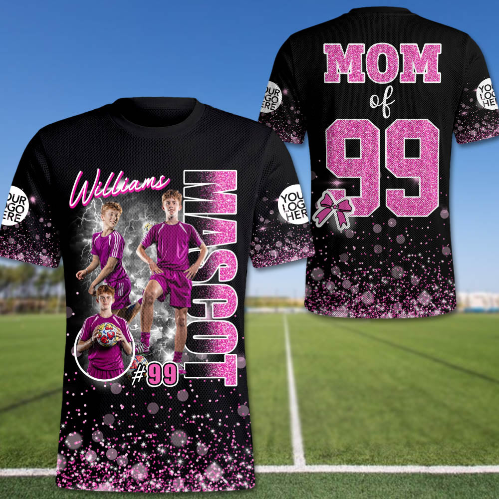 Custom Photo Soccer Game Day Soccer  Jersey Gift For Soccer Lovers Vr2 NA02