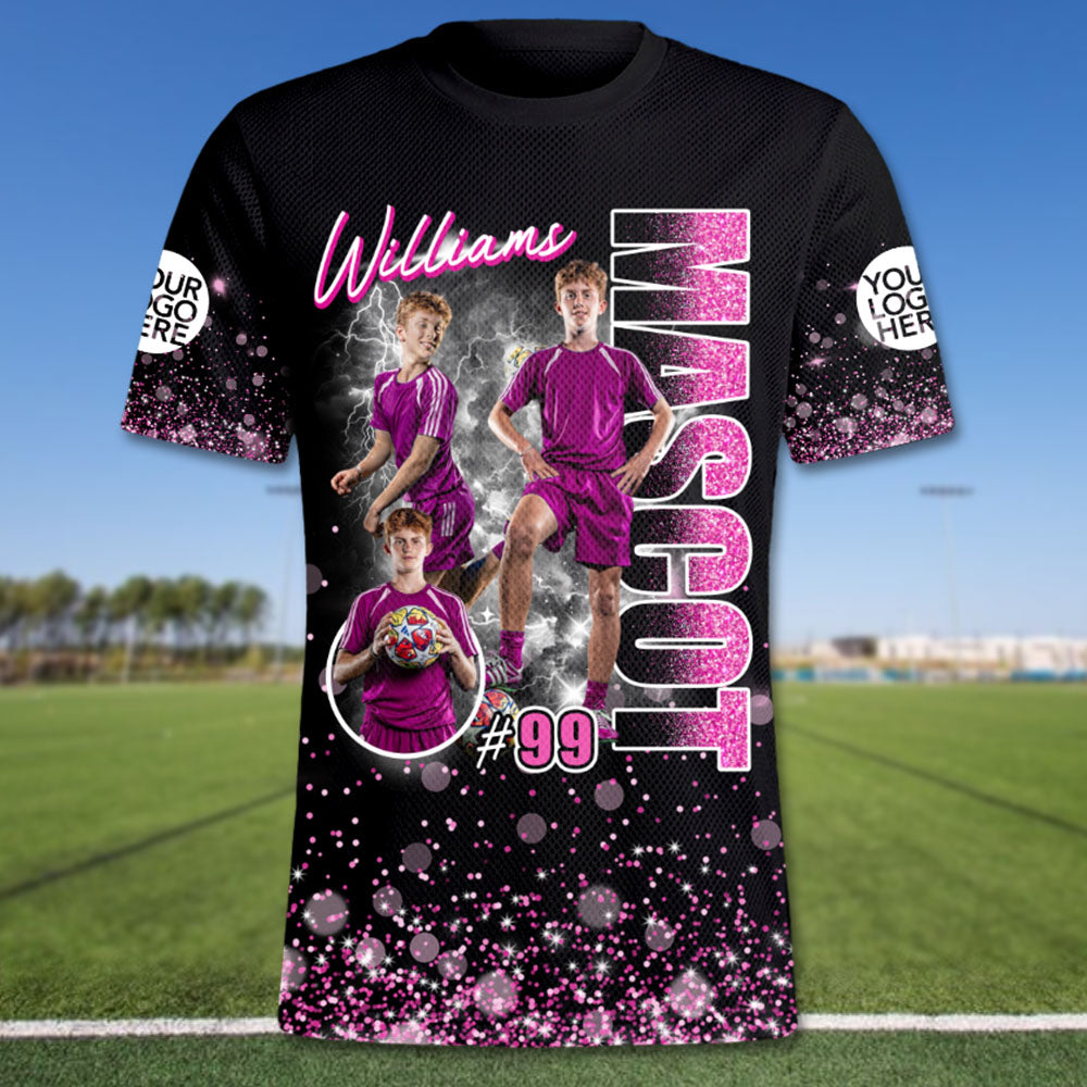 Custom Photo Soccer Game Day Soccer  Jersey Gift For Soccer Lovers Vr2 NA02