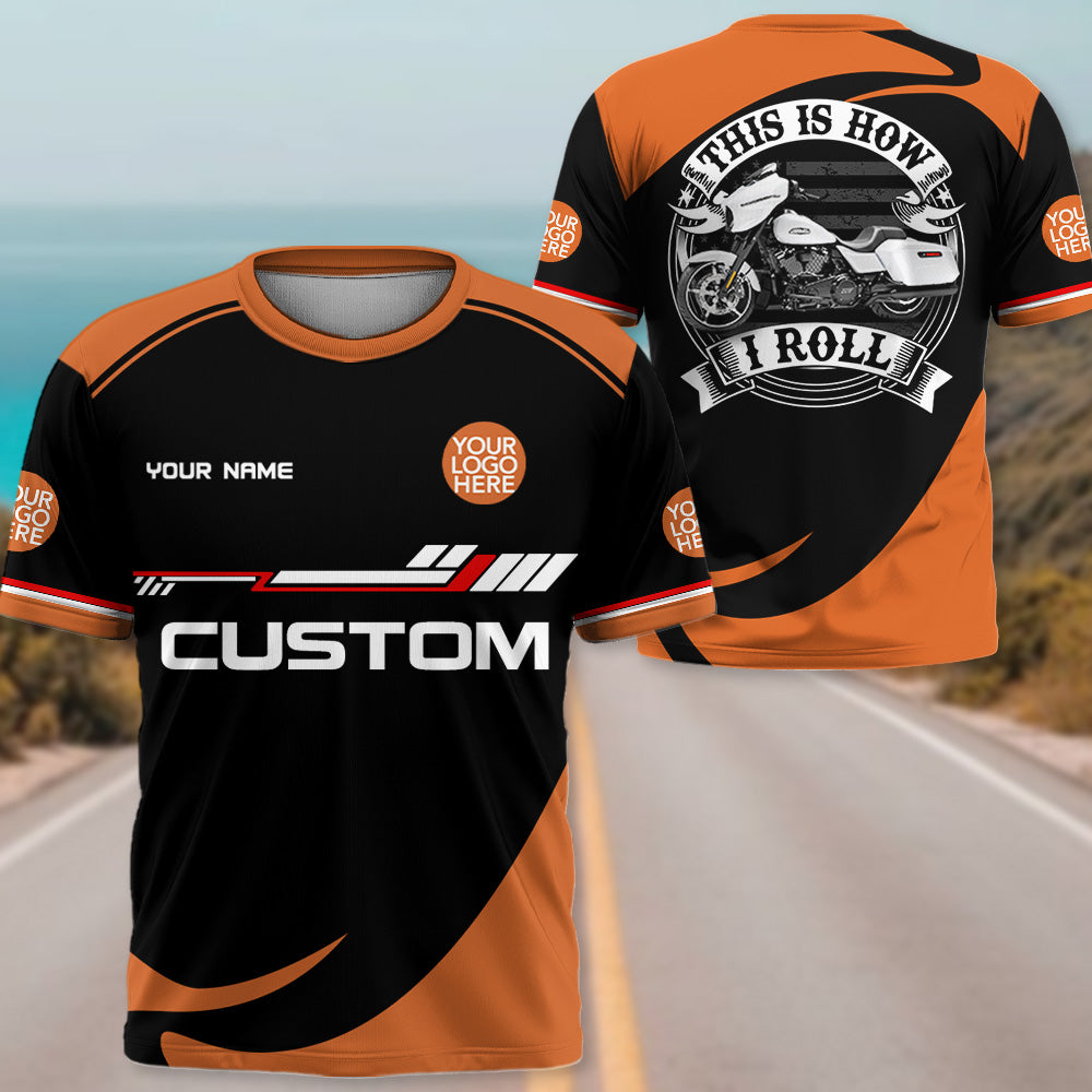 Personalized Vehicle Photo Shirt - Gift for Bikers A2110 Pt99