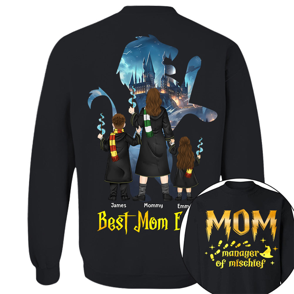 Best Mom Ever Custom Shirt For Mom, Magical Mom Shirt, Potter Mom Shirt Fantastic Mom Gift L0411 