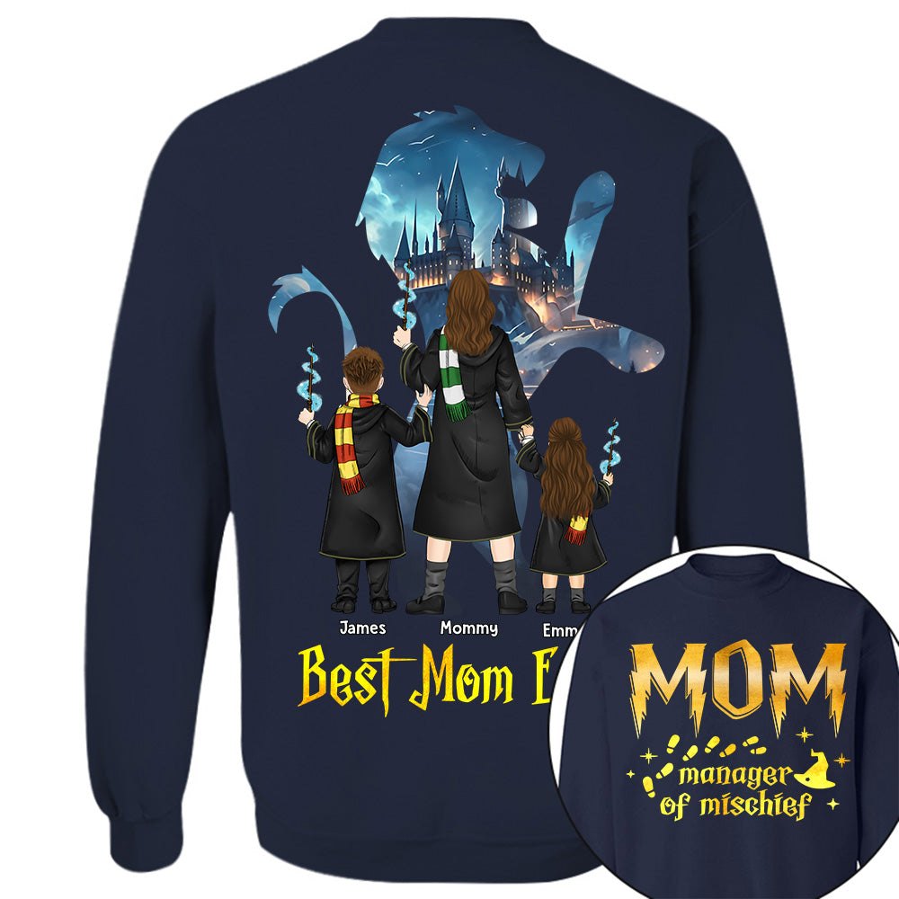 Best Mom Ever Custom Shirt For Mom, Magical Mom Shirt, Potter Mom Shirt Fantastic Mom Gift L0411 