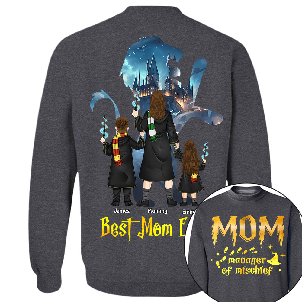 Best Mom Ever Custom Shirt For Mom, Magical Mom Shirt, Potter Mom Shirt Fantastic Mom Gift L0411 