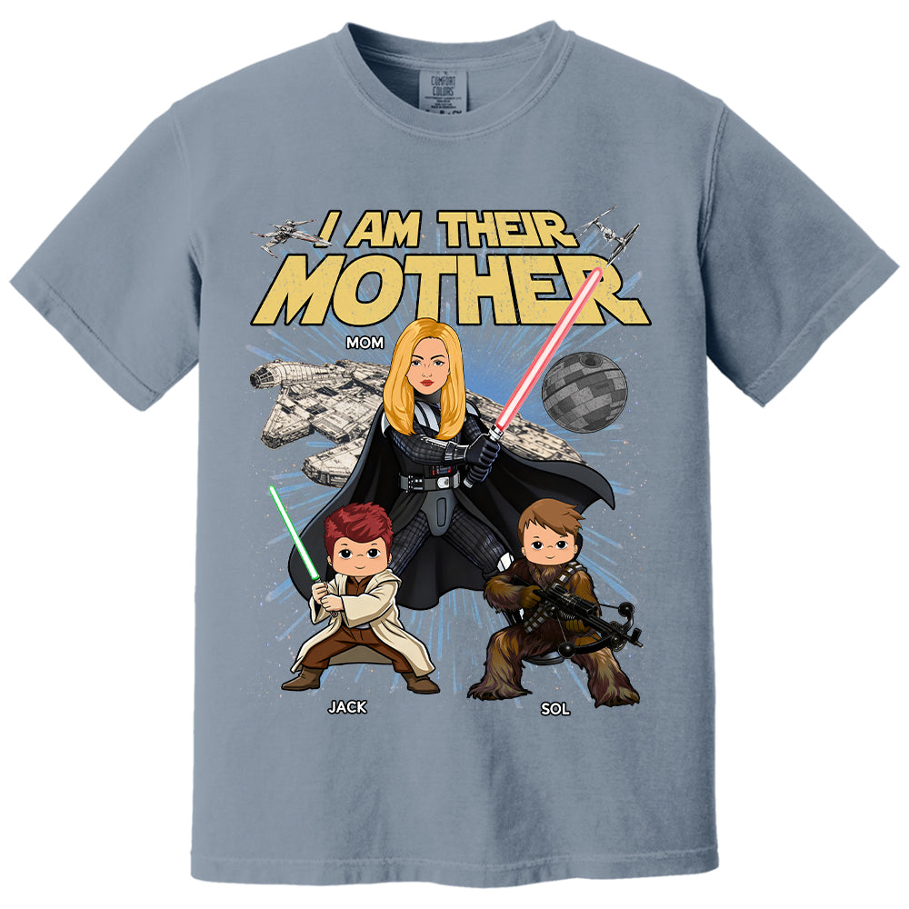 I Am Their Mother Personalized Vintage Style Shirt For Mom - Mother's Day Gift T1807 T24