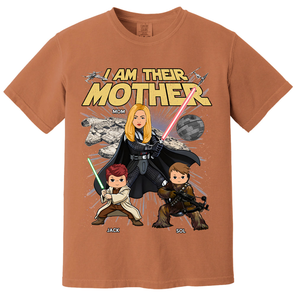 I Am Their Mother Personalized Vintage Style Shirt For Mom - Mother's Day Gift T1807 T24
