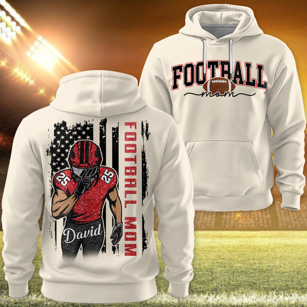 Football Mom - I'll Always Be Your Biggest Fan Personalized Shirt For Football Family T1807