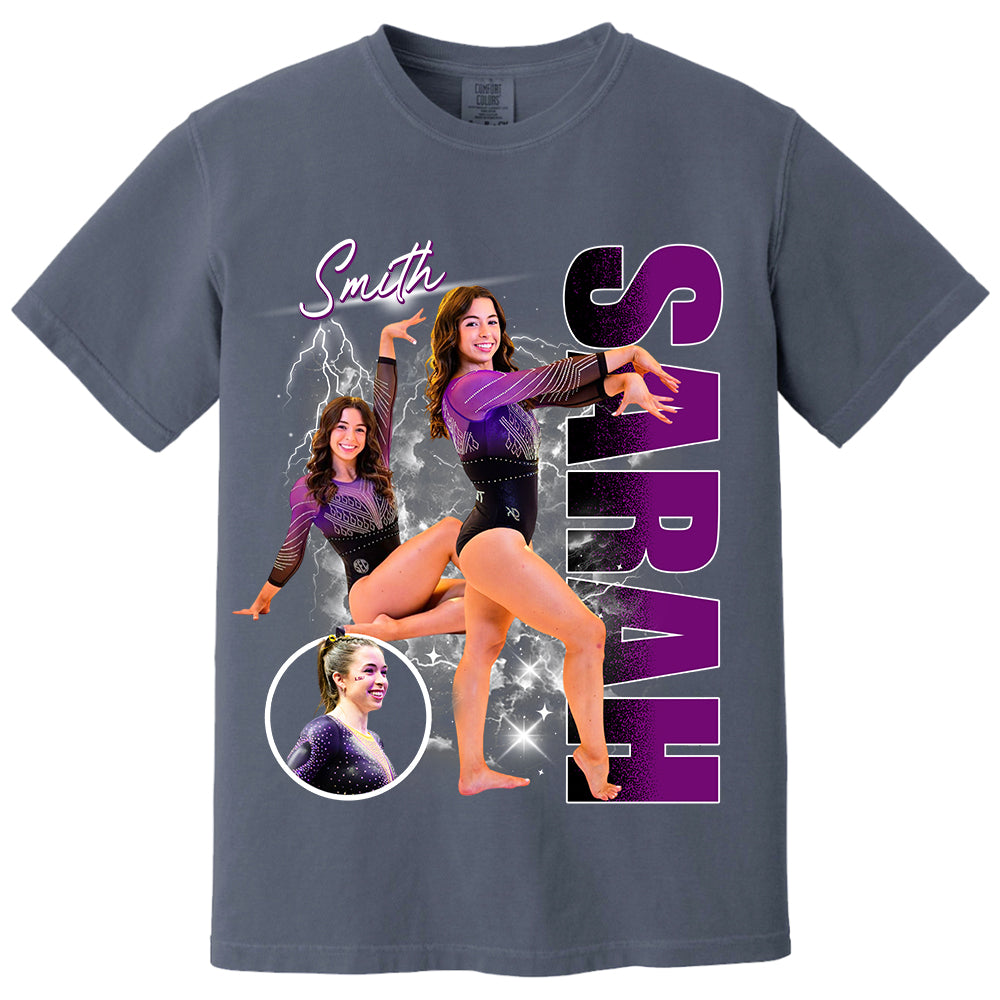 Custom Photo Gymnast Shirt Gift for Gymnastics Lovers A2110 Li29