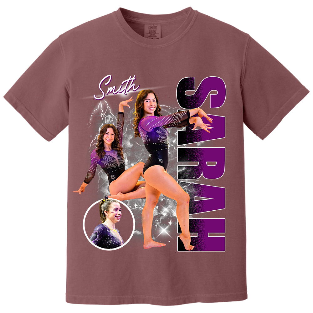 Custom Photo Gymnast Shirt Gift for Gymnastics Lovers A2110 Li29