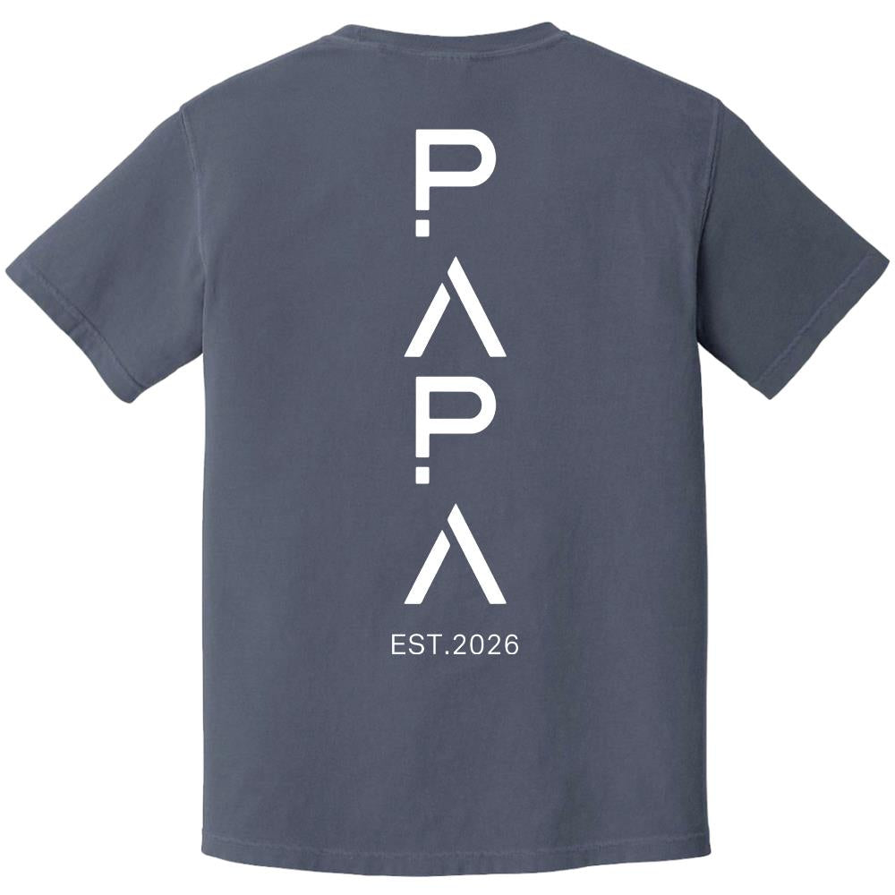 Personalized Dad Mini Shirt Set With Birth Year, Father-Child Matching Outfit, Father's Day Gift - Father-Child Matching Set - Father's Day Gift Idea Hv01