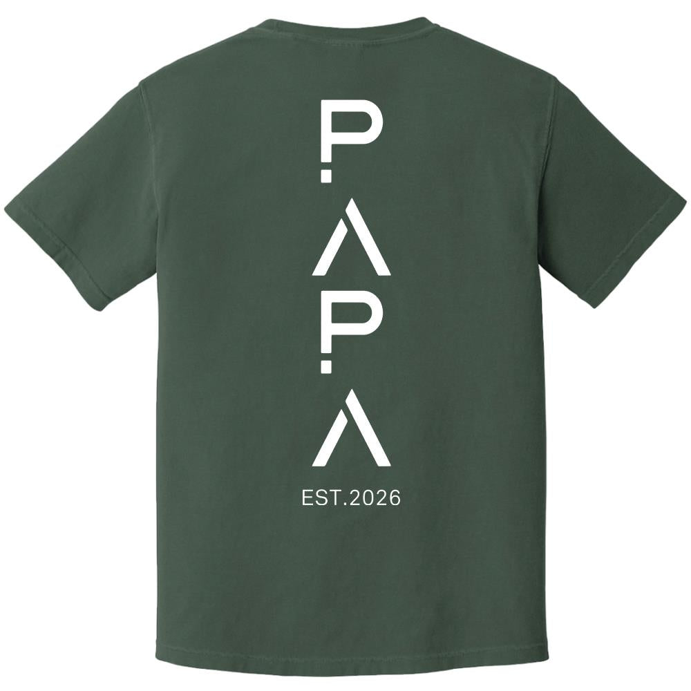 Personalized Dad Mini Shirt Set With Birth Year, Father-Child Matching Outfit, Father's Day Gift - Father-Child Matching Set - Father's Day Gift Idea Hv01