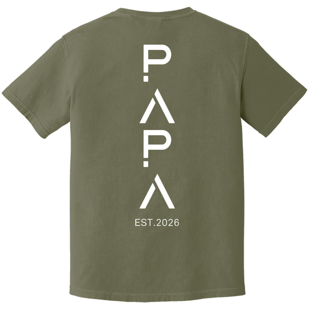 Personalized Dad Mini Shirt Set With Birth Year, Father-Child Matching Outfit, Father's Day Gift - Father-Child Matching Set - Father's Day Gift Idea Hv01
