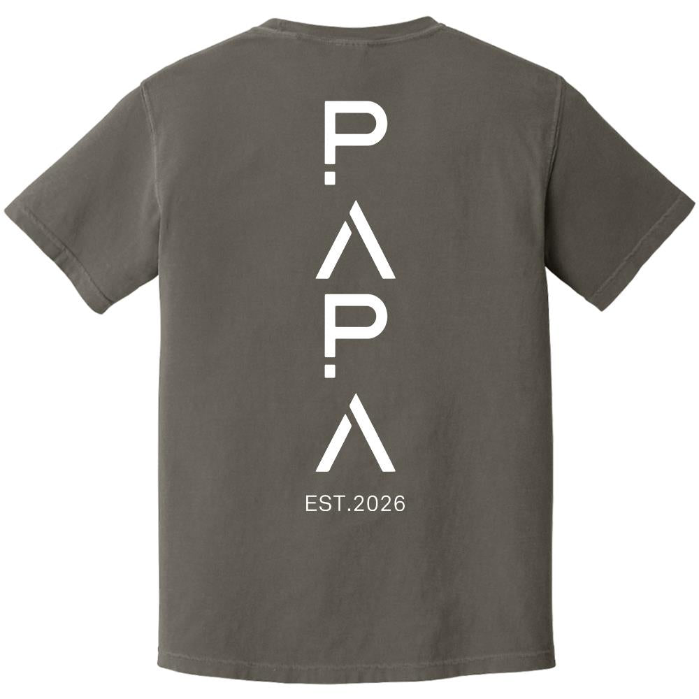 Personalized Dad Mini Shirt Set With Birth Year, Father-Child Matching Outfit, Father's Day Gift - Father-Child Matching Set - Father's Day Gift Idea Hv01