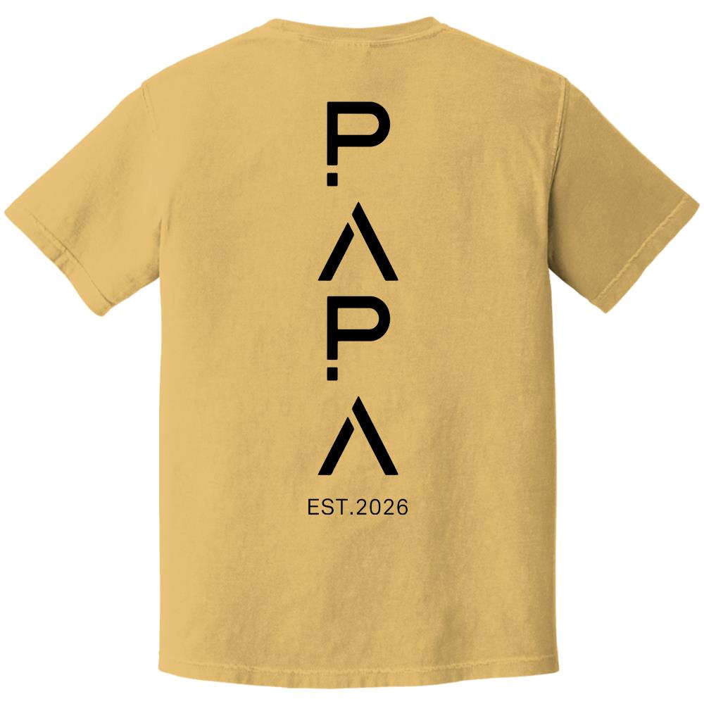 Personalized Dad Mini Shirt Set With Birth Year, Father-Child Matching Outfit, Father's Day Gift - Father-Child Matching Set - Father's Day Gift Idea Hv01