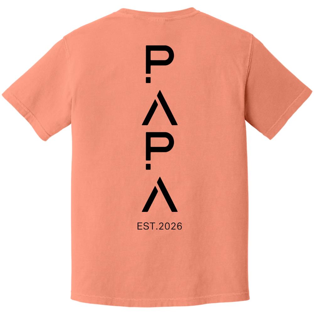 Personalized Dad Mini Shirt Set With Birth Year, Father-Child Matching Outfit, Father's Day Gift - Father-Child Matching Set - Father's Day Gift Idea Hv01