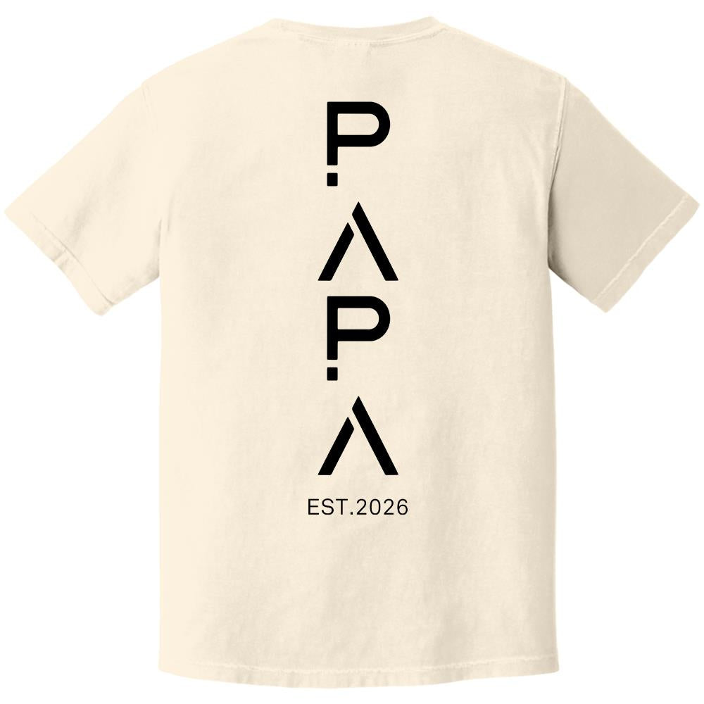 Personalized Dad Mini Shirt Set With Birth Year, Father-Child Matching Outfit, Father's Day Gift - Father-Child Matching Set - Father's Day Gift Idea Hv01