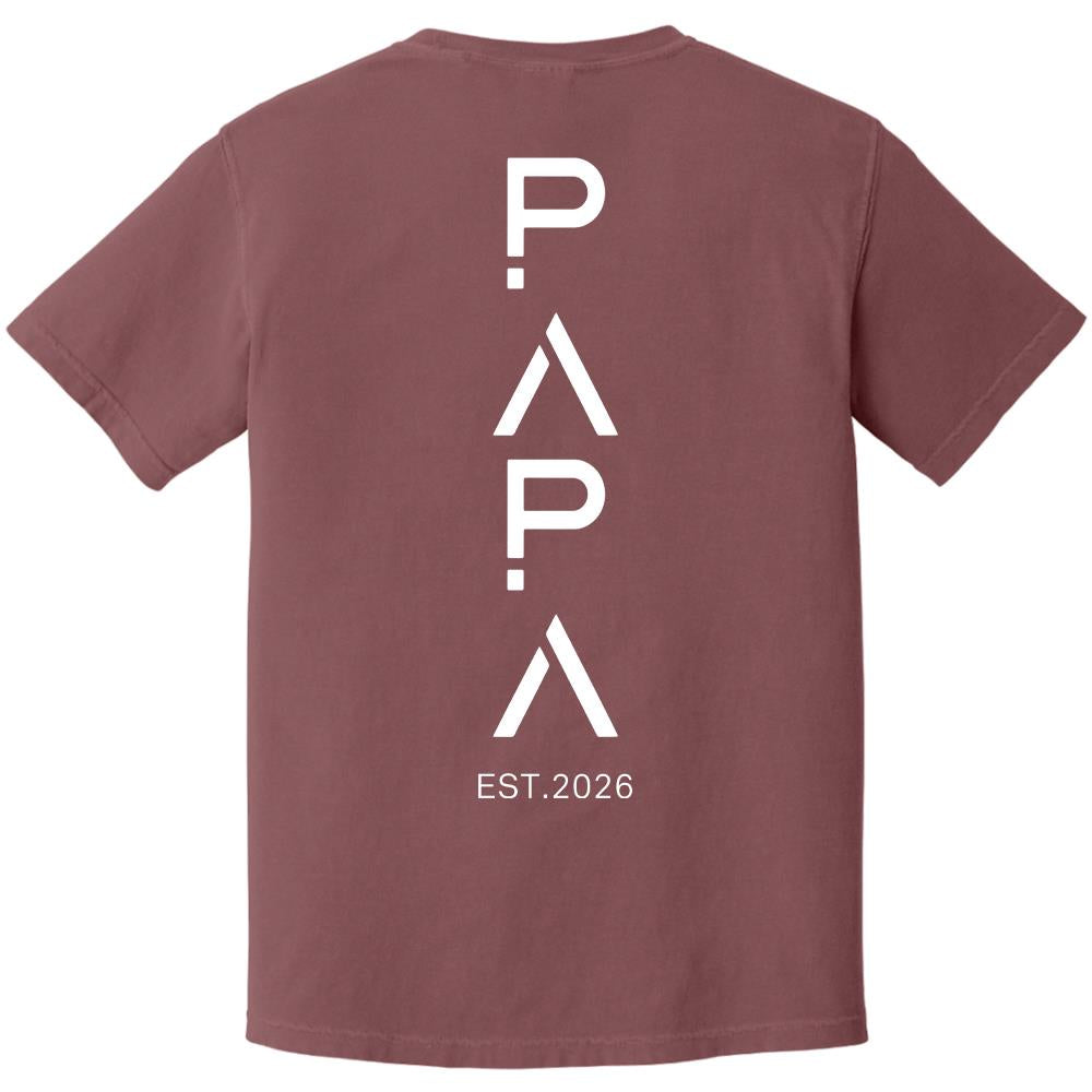 Personalized Dad Mini Shirt Set With Birth Year, Father-Child Matching Outfit, Father's Day Gift - Father-Child Matching Set - Father's Day Gift Idea Hv01