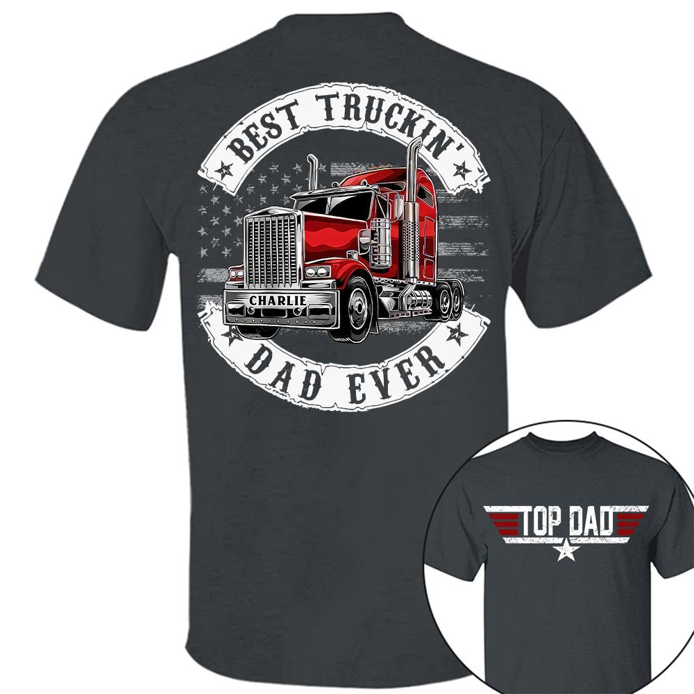 America Driver Dad Custom Shirt, Gift For Dad, Grandpa L0411 Hv01