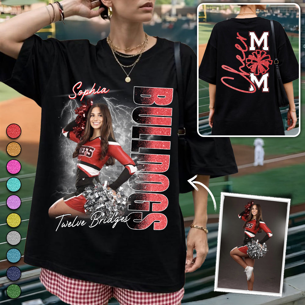 Personalized Cheer Mom Shirt - Gift For Cheerleader Family A2110