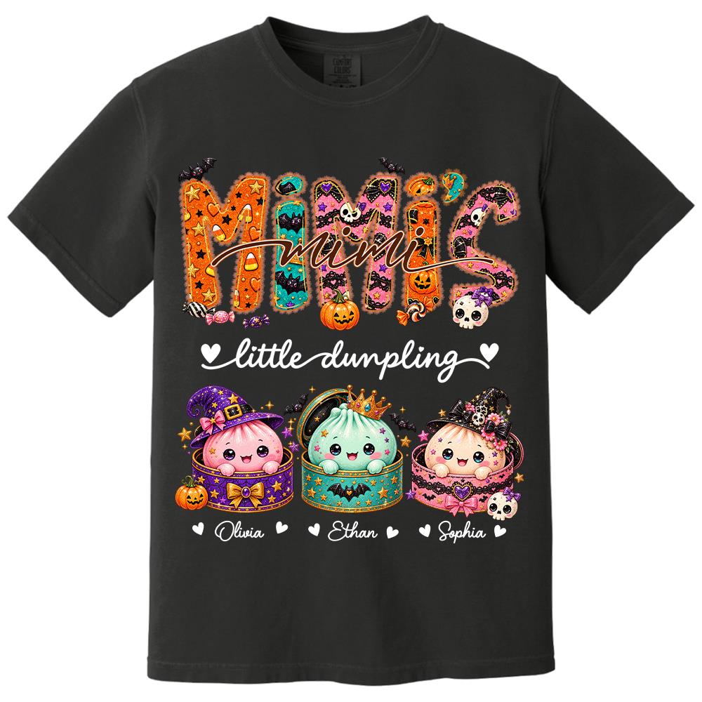 Custom Mimi's Little Dumpling Shirt, Halloween Fall Season L0411 Hv01