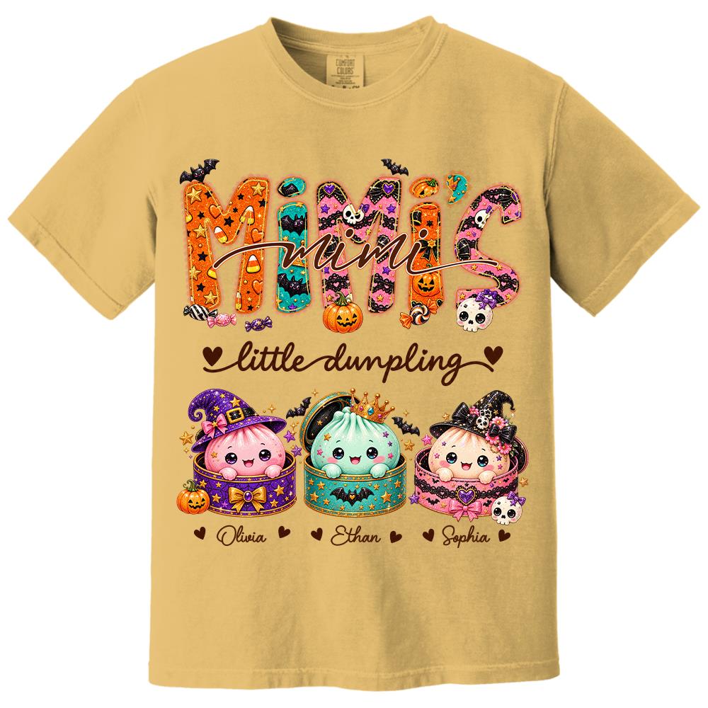 Custom Mimi's Little Dumpling Shirt, Halloween Fall Season L0411 Hv01