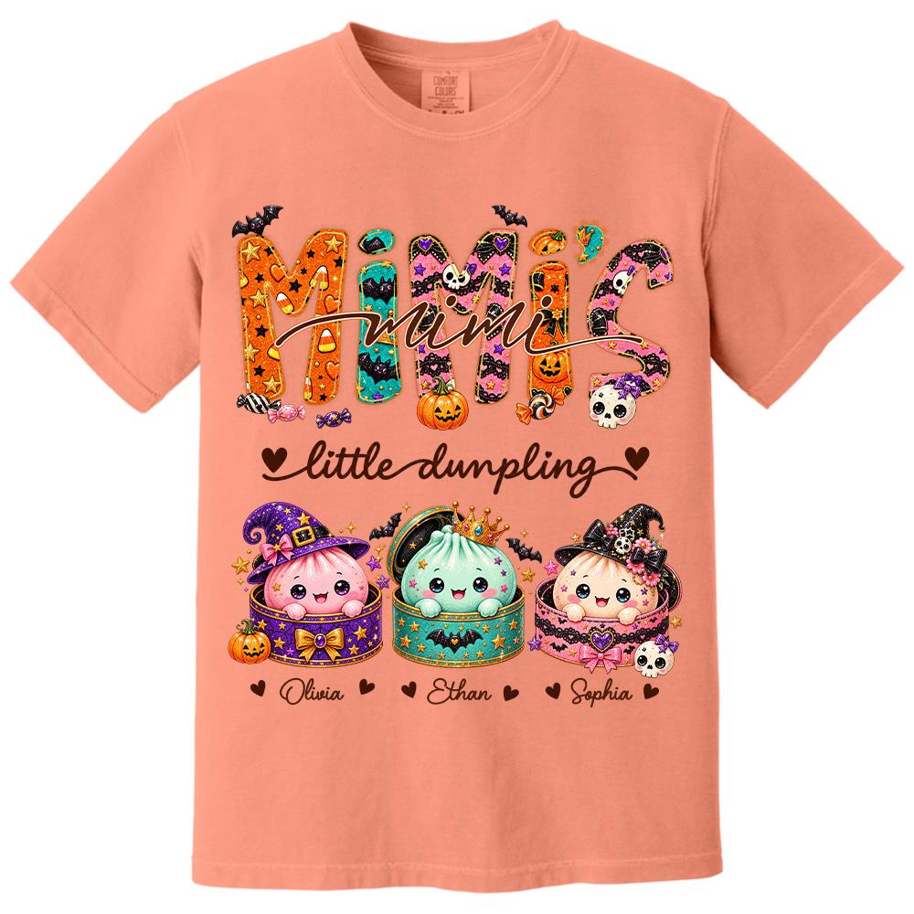 Custom Mimi's Little Dumpling Shirt, Halloween Fall Season L0411 Hv01