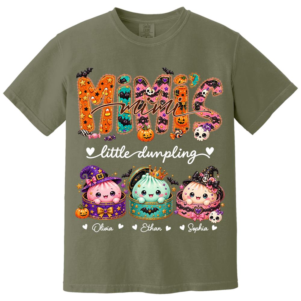 Custom Mimi's Little Dumpling Shirt, Halloween Fall Season L0411 Hv01