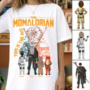 The Momalorian This Is The Way - Personalized Shirt For Mom - Mother's Day Gift 2026 Vrs2 T1807 T24
