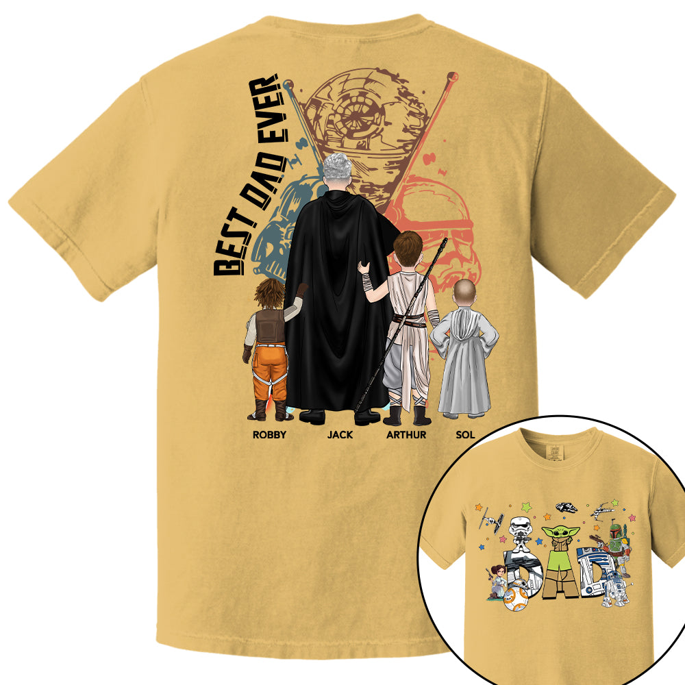 Best Dad Ever - I Am Their Father Personalized Shirt Gift For Dad - Custom Father's Day Gift 2026 T24