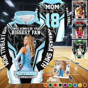 I'll Always Be Your Biggest Fan - Personalized Shirt For Volleyball Fan NA04 Li29