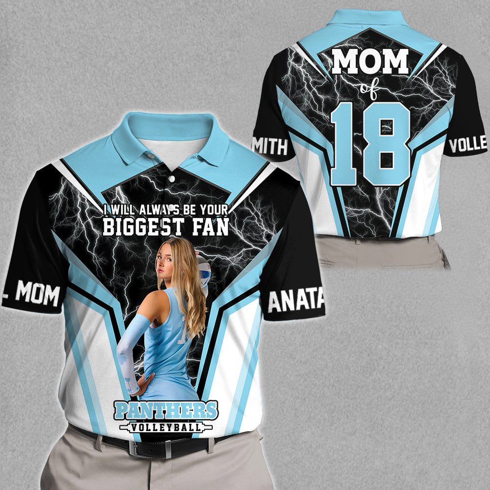 I'll Always Be Your Biggest Fan - Personalized Shirt For Volleyball Fan NA04 Li29