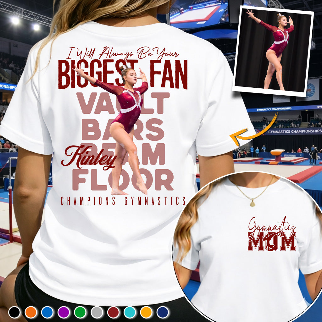 That's My Girl -Custom Photo Gymnast Shirt - Gymnastics Mom, Dad, Family Shirt Vrs2 A2110