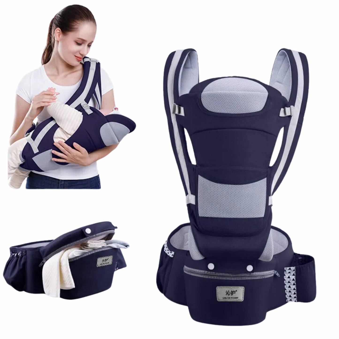 Lilac Tactical 3-in-1 Baby Carrier