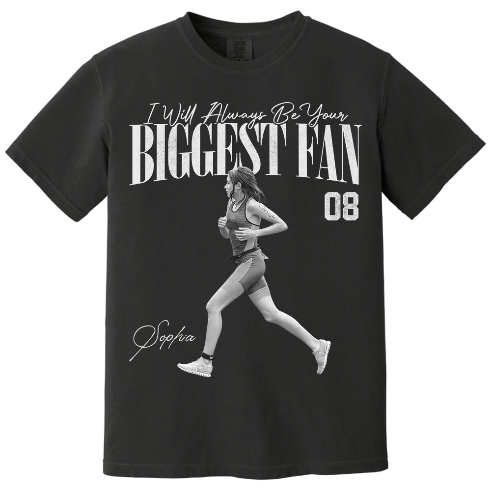 I'll Always Be Your Biggest Fan - Washed Tee Retro Bootleg Shirt For Runner T1807