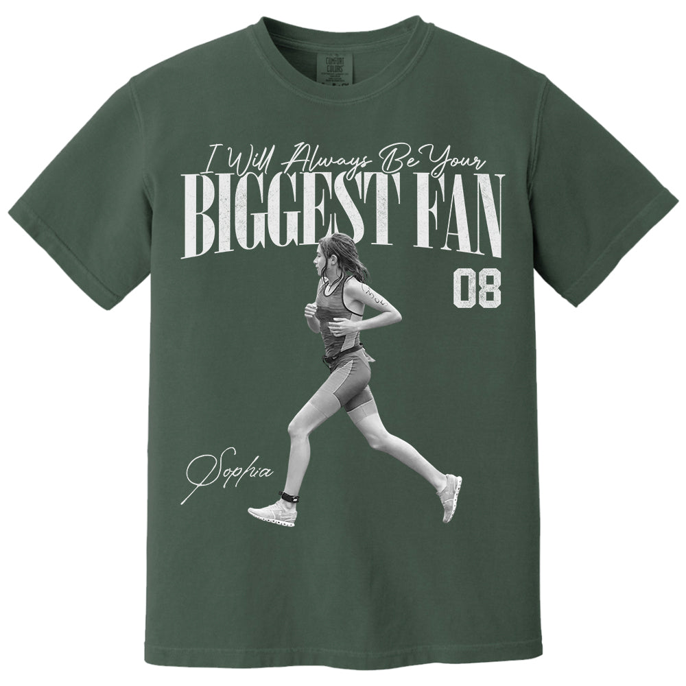I'll Always Be Your Biggest Fan - Washed Tee Retro Bootleg Shirt For Runner T1807