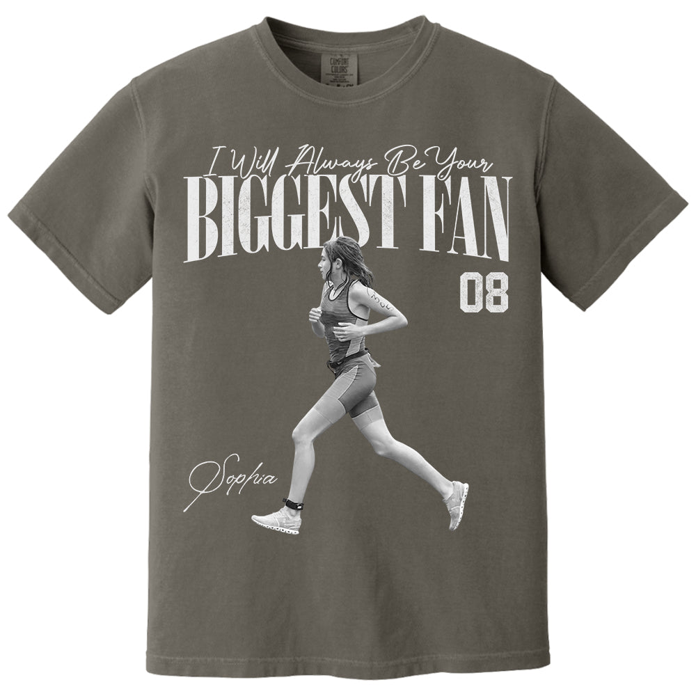 I'll Always Be Your Biggest Fan - Washed Tee Retro Bootleg Shirt For Runner T1807