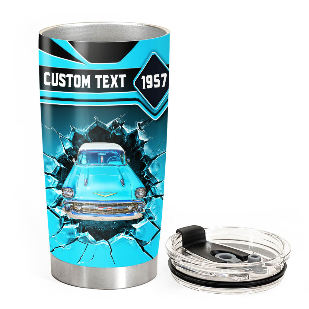 This Is How I Roll - Custom Photo Car Tumbler - Gift for Father's Day, Car Lovers A2110 Vrs2
