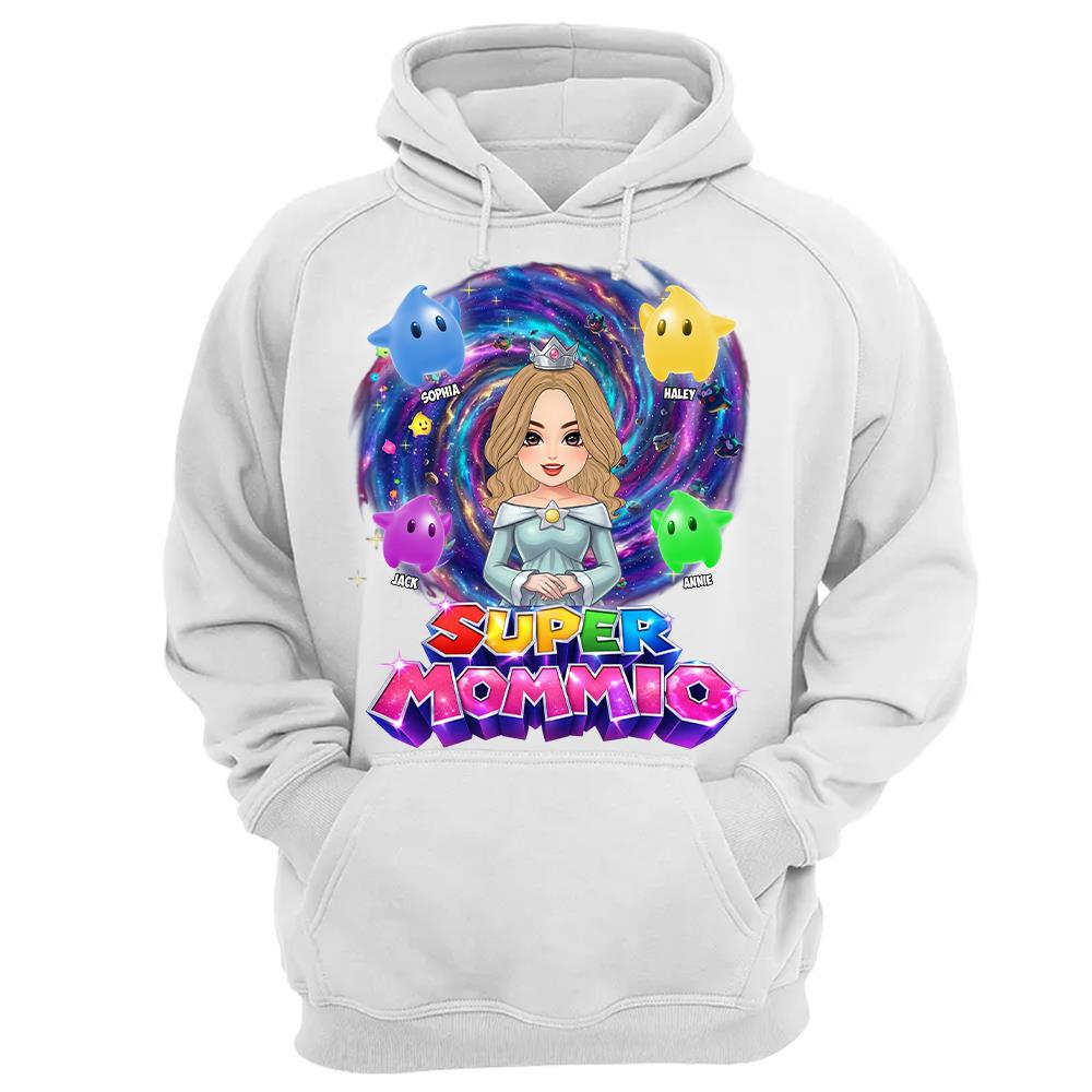 Super Mommio Galaxy Customized Shirt, Gift For Mommy Mama L0411 Hv01