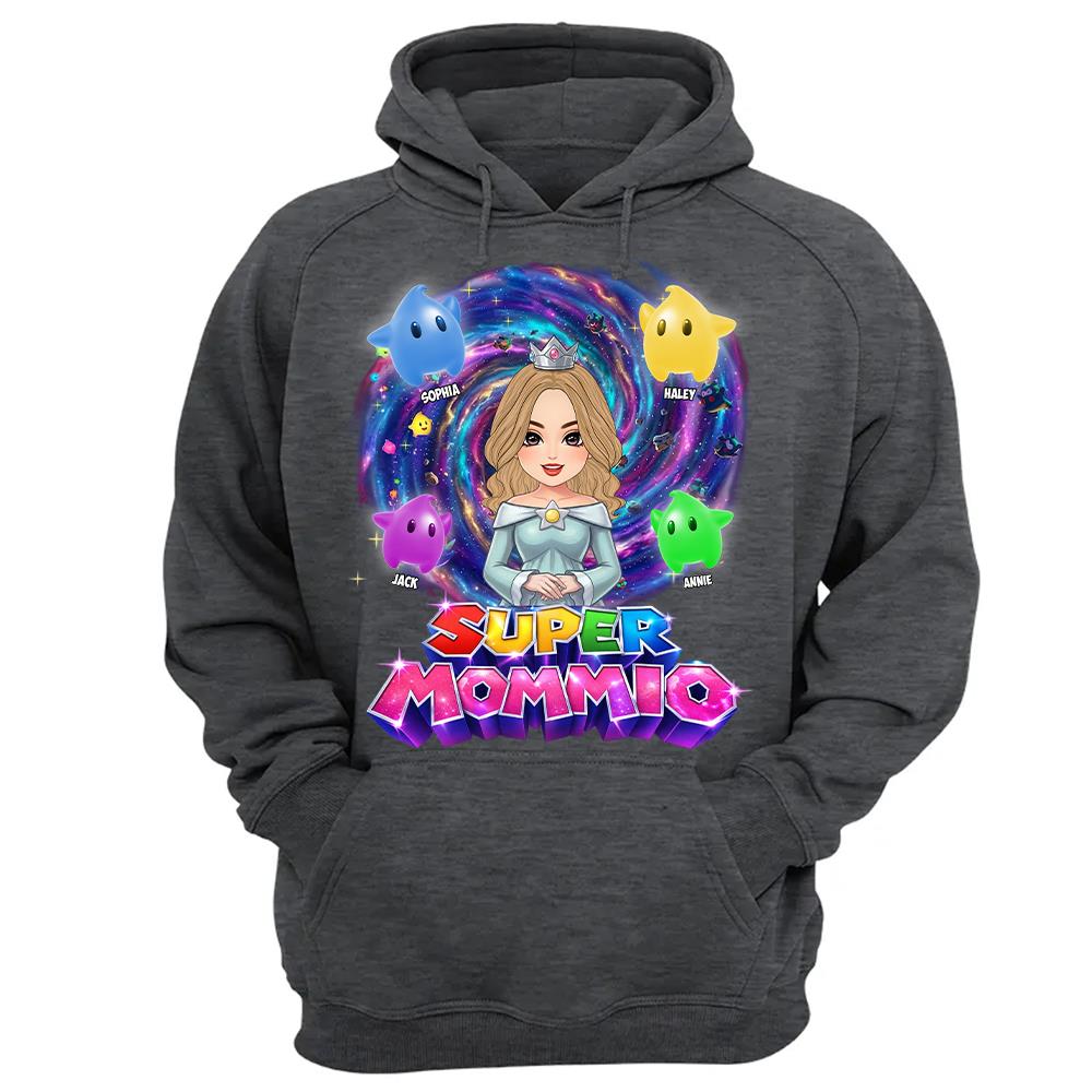 Super Mommio Galaxy Customized Shirt, Gift For Mommy Mama L0411 Hv01