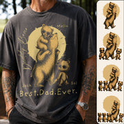 Daddy Bear Best Dad Ever Personalized Shirt Father's Day Gifts for Dad Funny Papa Shirt Vr2 T1807 T24