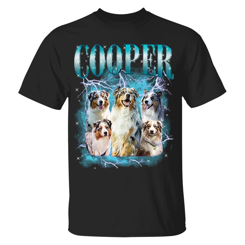 Custom Your Own Bootleg Rap Shirts for Boyfriend Girlfriend Face Shirt with Photo Gift for Him Her Pet Lovers Nh00