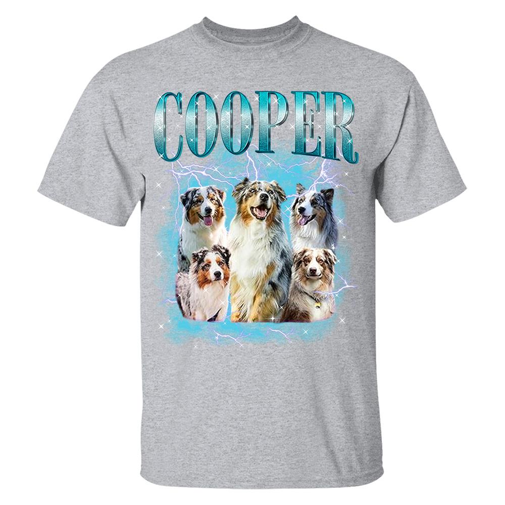 Custom Your Own Bootleg Rap Shirts for Boyfriend Girlfriend Face Shirt with Photo Gift for Him Her Pet Lovers Nh00