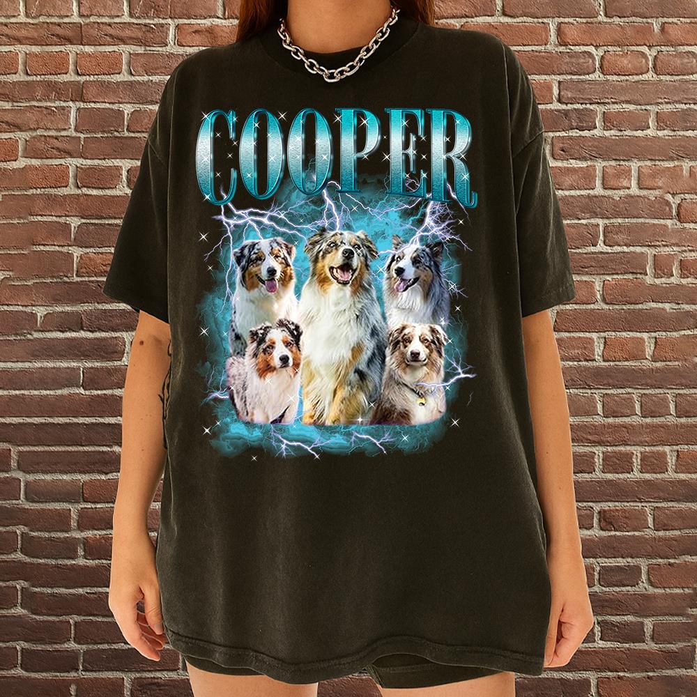 Custom Your Own Bootleg Rap Shirts for Boyfriend Girlfriend Face Shirt with Photo Gift for Him Her Pet Lovers Nh00