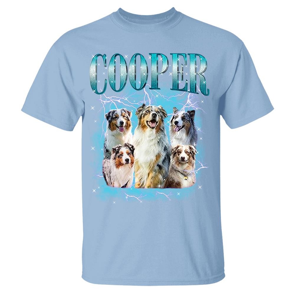 Custom Your Own Bootleg Rap Shirts for Boyfriend Girlfriend Face Shirt with Photo Gift for Him Her Pet Lovers Nh00